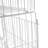 Picrin 18.89'' W Iron Shelving Unit with Wheels-1709938753