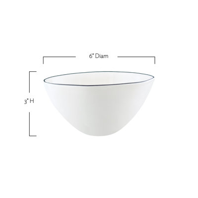 Abbesses Porcelain Cereal Bowl