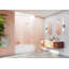 Illume 60.5 in. x 58.25 in. Fully Frameless Hinge Bathtub Door-767124661
