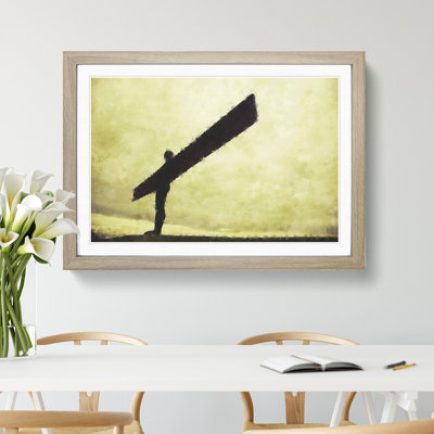 Angel of the North in Newcastle Vol.4 - Picture Frame Graphic Art