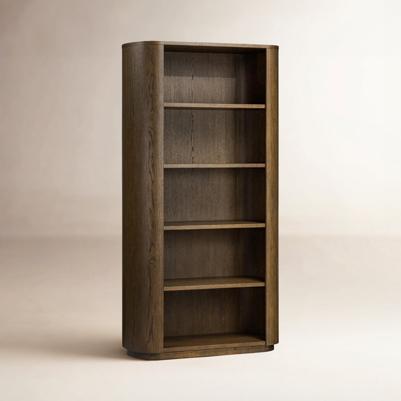 Pilar Bookcase, Medium Brown