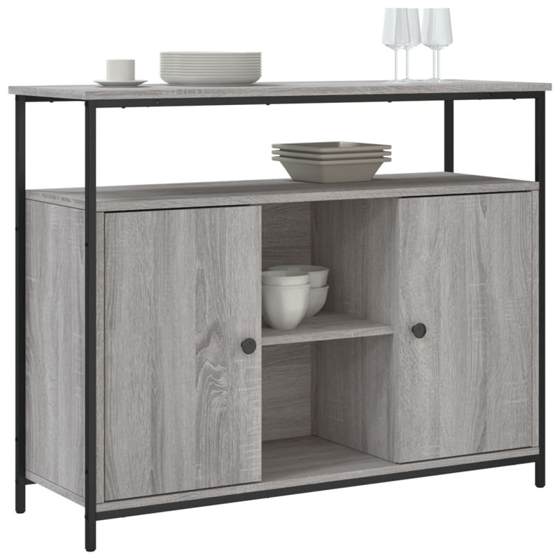Nong 100cm Sideboard, Grey Sonoma