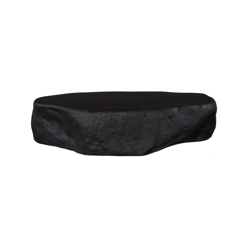 Quarry Coffee Table, Extra Large, Black Glamstone, Glamstone / Black