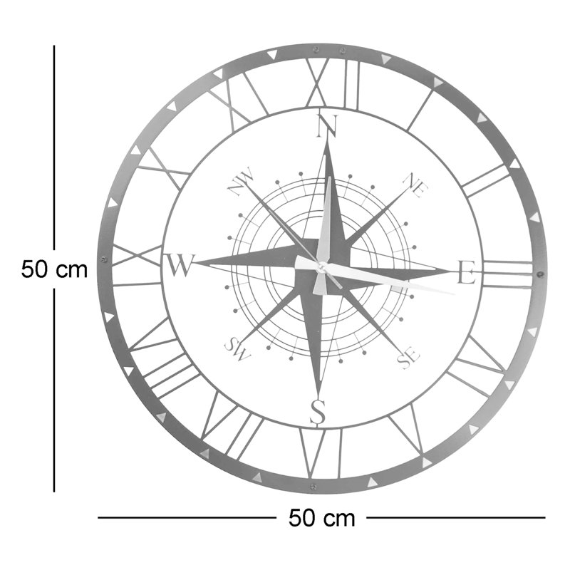 Metal Wall Clock