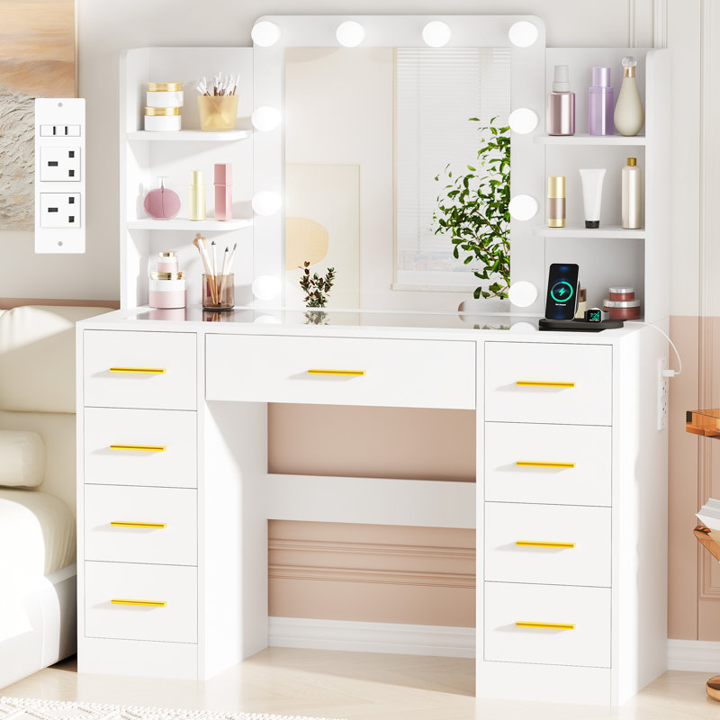 Dressing Table with Mirror