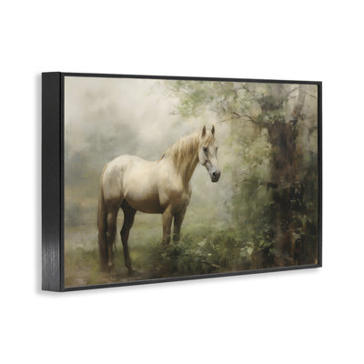 Cheval dans la forêt, estampe numérique par Petal Prints Design