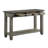 Entryway table with 2 drawers bottom shelf