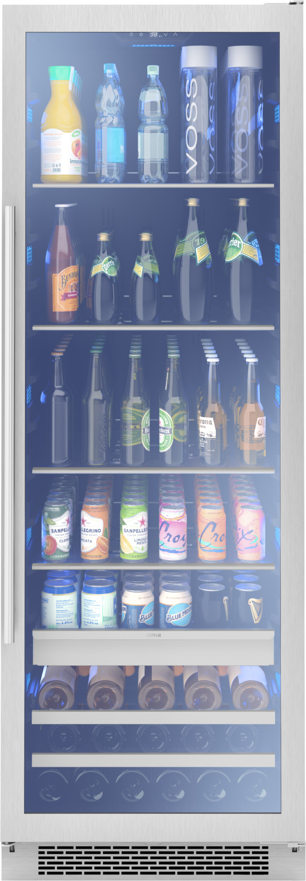 beverage fridge full size