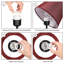 Lampe de chevet noire 16,2 po Tiller