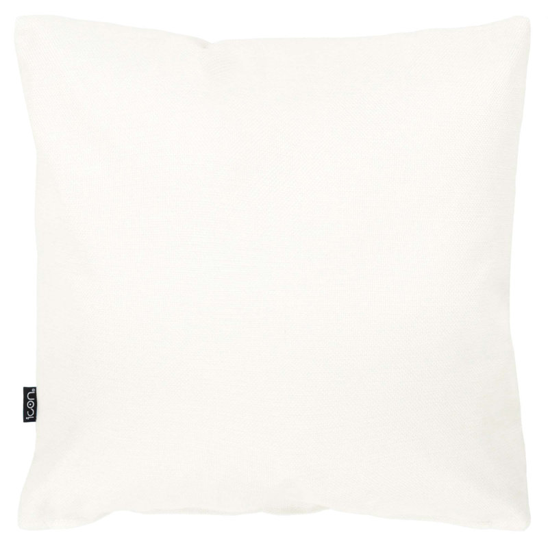 Indoor / Outdoor Square Cushion, Blue/White Abstract