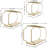 Makyiah 3 Piece Floating Shelf
