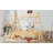 Twin House Platform Bed With Stairs, Solid Wood Twin Bed Frame, Low Profile And Childlike Fun Design.Natural-151978092-151978093