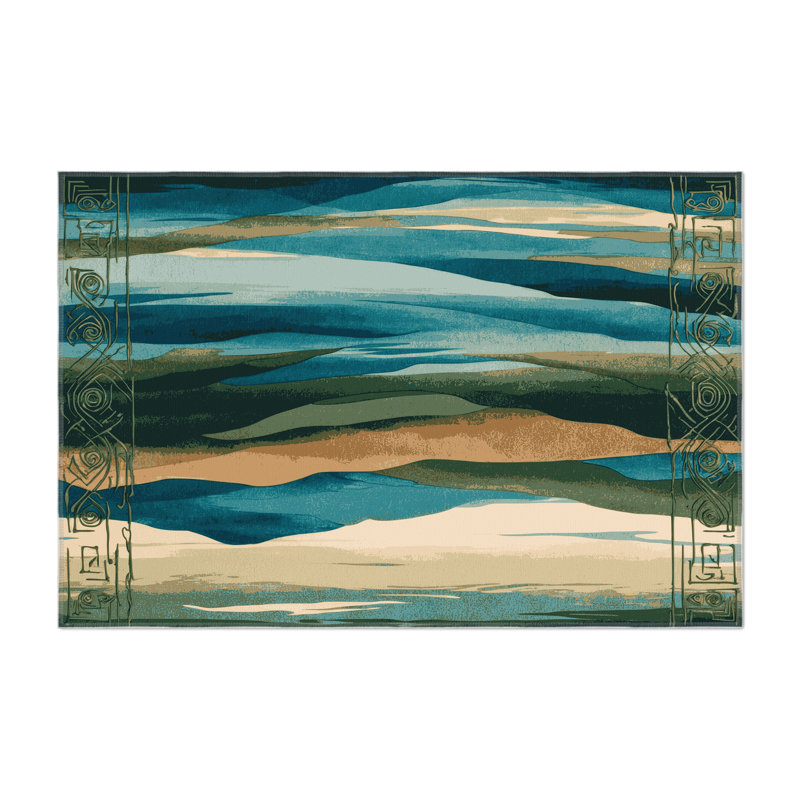 Horizon Drift Indoor And Outdoor Area Rug, Rectangle 3' x 5'