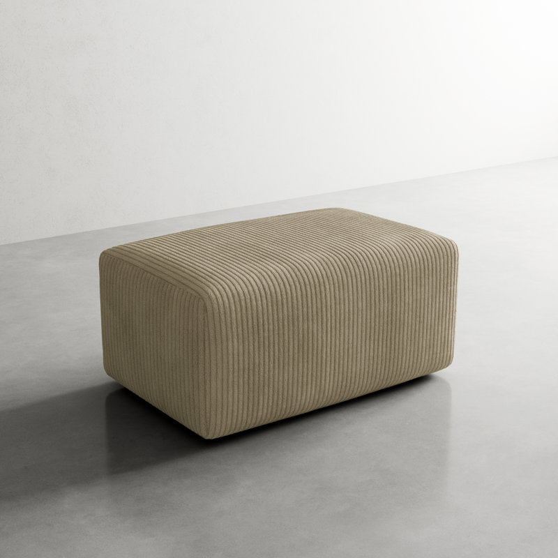 Repose-pieds simple Berlare, Kaki