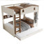 Lit superposé rustique en bois massif-125179354-125179350-125179349