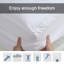 Surmatelas en coton matelassé Kamila avec passe-tringle de 8 à 21 po, rembourrage en duvet synthétique-181077899