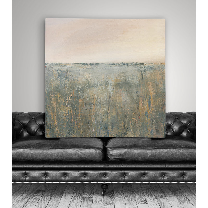" Sunset Marsh ", 40" H x 40" W, Wrapped Canvas, No Frame