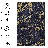 Black & Gold Washable Area Rug - Non-slip Tpr Backing, Stain/non-shedding, Kids & Pets Friendly For Living Room/dining Room/bedroom-1341343153