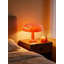 Lampe de table champignon rétro - veilleuse de style rétro avec 3 températures de couleur et 10 niveaux de gradation, lampe de bureau alimentée par USB pour chambre à coucher, bureau, dortoir et coin lecture