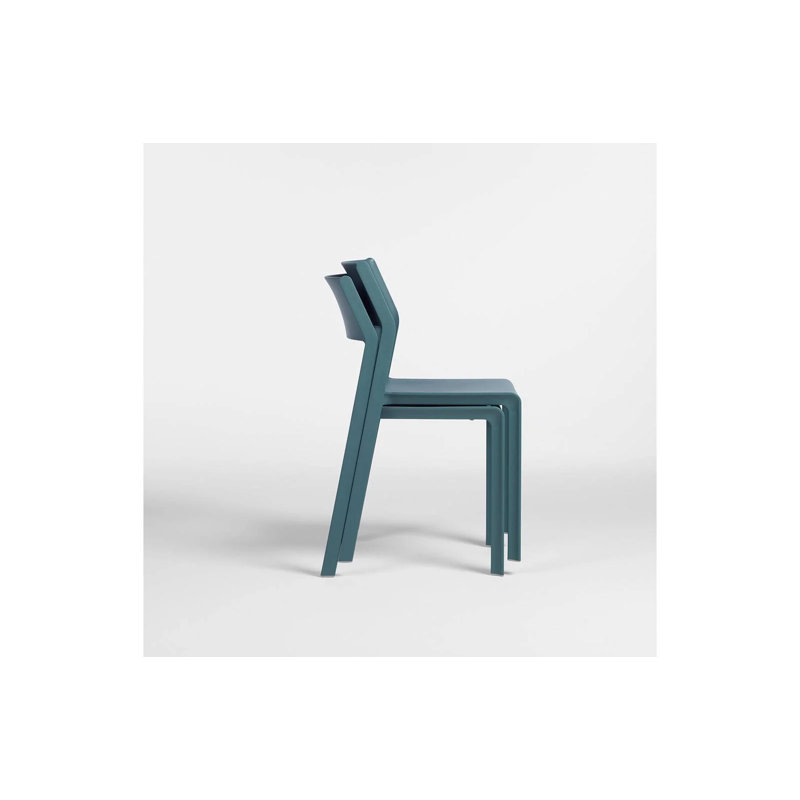 Trill Outdoor Dining Side Chair, Octanium