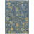 Machine Washable Indoor/Outdoor Xhevrie Navy Rug-1795639006