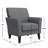 Alex Transitional Flared Arm Upholstered Armchair-649009885