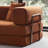 78.8" Upholstered Loveseat Convertible Sleeper Sofa Bed With 2 Pillows, Compression Sofa With Metal Frame and Folding Mattress Couch Removable Washable-114193244