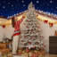 Arbre de Noël artificiel givré 7,5 pi-1406654237