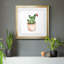 Boho Greenery IV - peinture encadrée-1110131351-1110131345