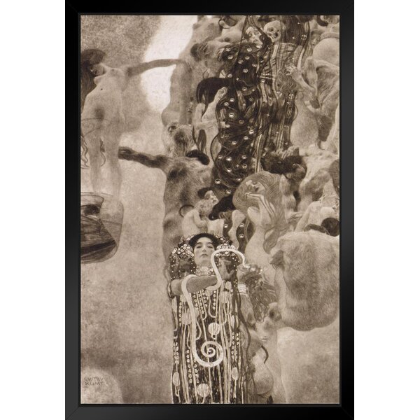 The Cure / Gustav Klimt Inspired Art Wall Decor Wall Art 