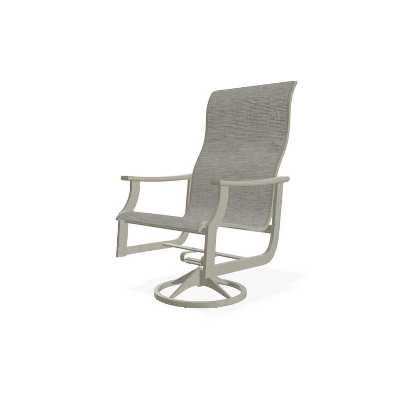 St. Catherine Polymer Outdoor Lounge Chair, Storm, Burke