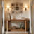 Entryway Table,2-Tier Console Table,Sofa Table