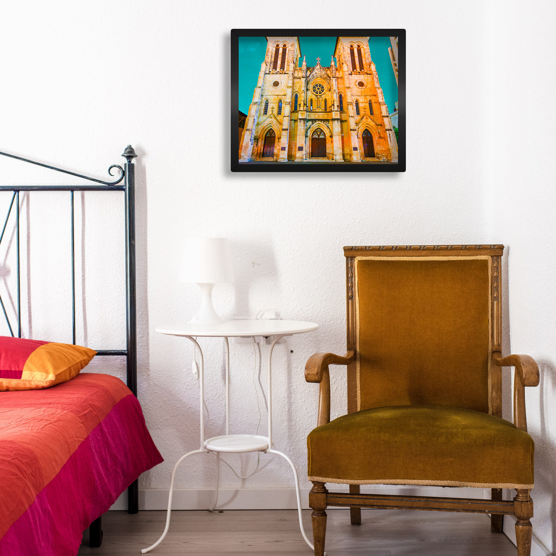 Ebern Designs San Fernando Cathedral, San Antonio Texas Canvas