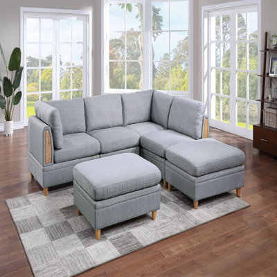 Ensemble de canapé modulaire 6 pièces Living Room Furniture