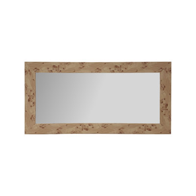 Burled Wall Mirror
