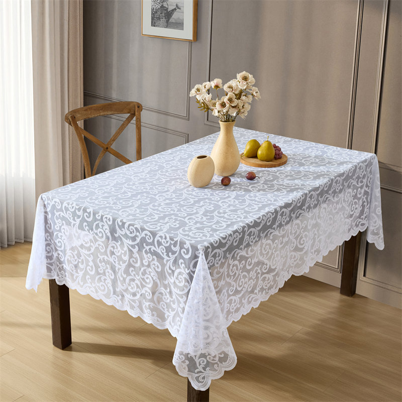 Nappe Haseen, L 104 po x l 60 po, Blanc