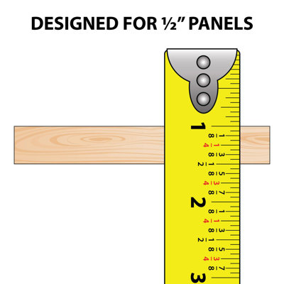 Outwater 1/2 Inch White Polypropylene Plastic Hinge – 12 Ft Length Cut To (3) 48 Inch Pieces