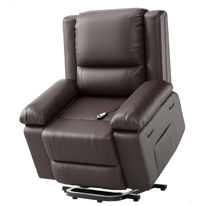 Power Lift Recliner Chair - Heat and Massage, Coffee