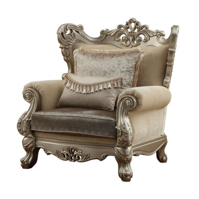 Hassen Upholstered Wingback Chair