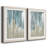 Like A Waterfall I - Matted and Framed Under Glass, Set of 2, Large Living Room Wall Art-1134670342-1134673377-1134670351