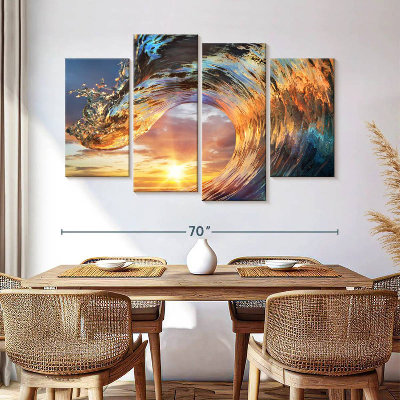 Gillard Curling Ocean Wave, H 42 po x l 68 po
