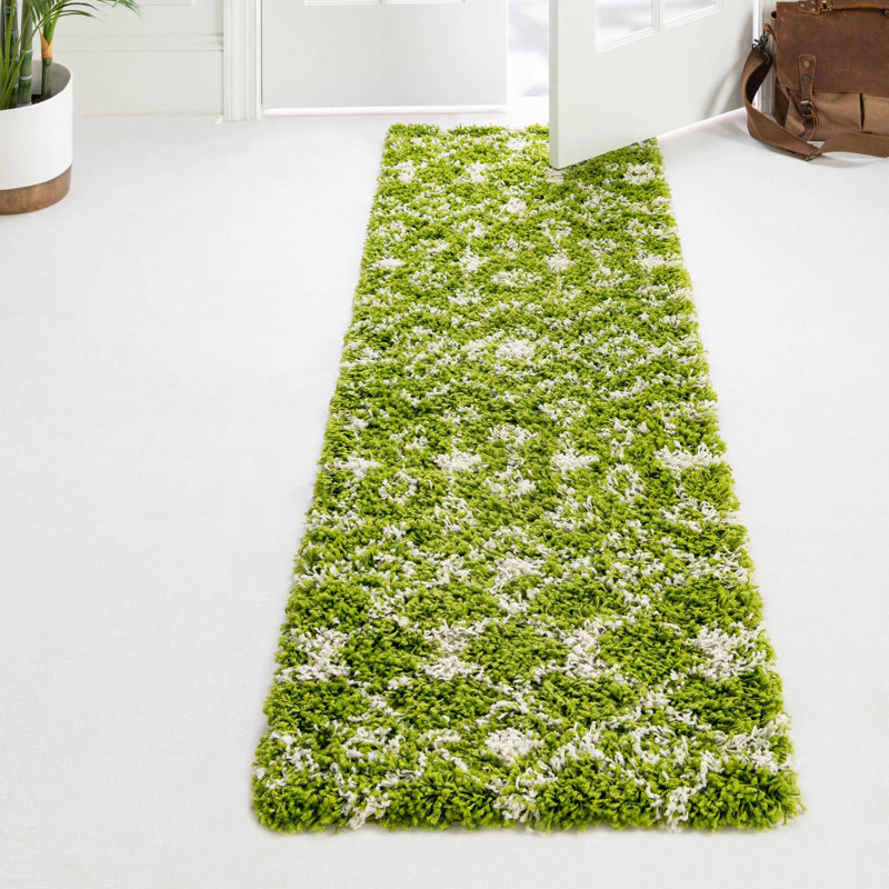 Tapis à poils longs Griego, Tapis de couloir 2 pi x 5 pi 1 po