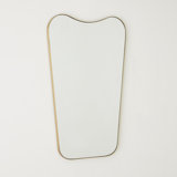 Organic Rectangle Stainless Steel Mirror