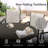 7 Pieces Patio Dining Set-1253489575
