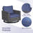 Ingvald 8- Person Outdoor PE Wicker Patio Conversation Set with Fire Pit and Cushions-1963145781-1963145780