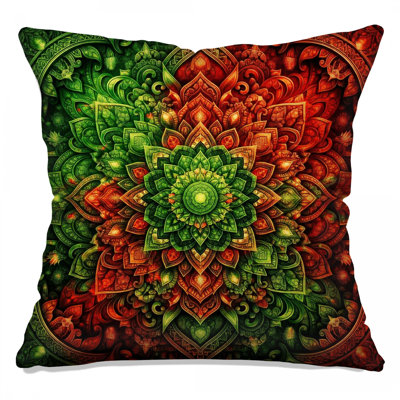 Coussins décoratifs complexes à double face Mandala