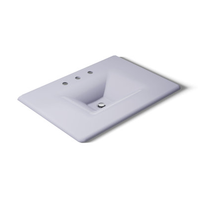 Lavabo de salle de bain Â« Iron/Impressions Â» de 31 po avec trou pour robinetterie