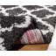 Tapis noir / blanc Mason-21608004