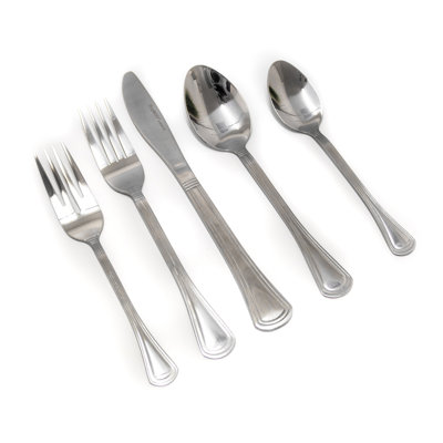 Berghoff Matte 20pc 18/10 Stainless Steel Flatware Set, Service For 4