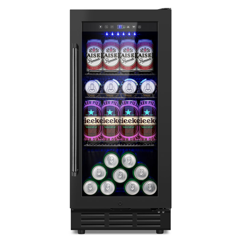Velivi 127 Cans (12 oz.) 3.1 Cubic Feet Built-In & Freestanding Beverage Refrigerator